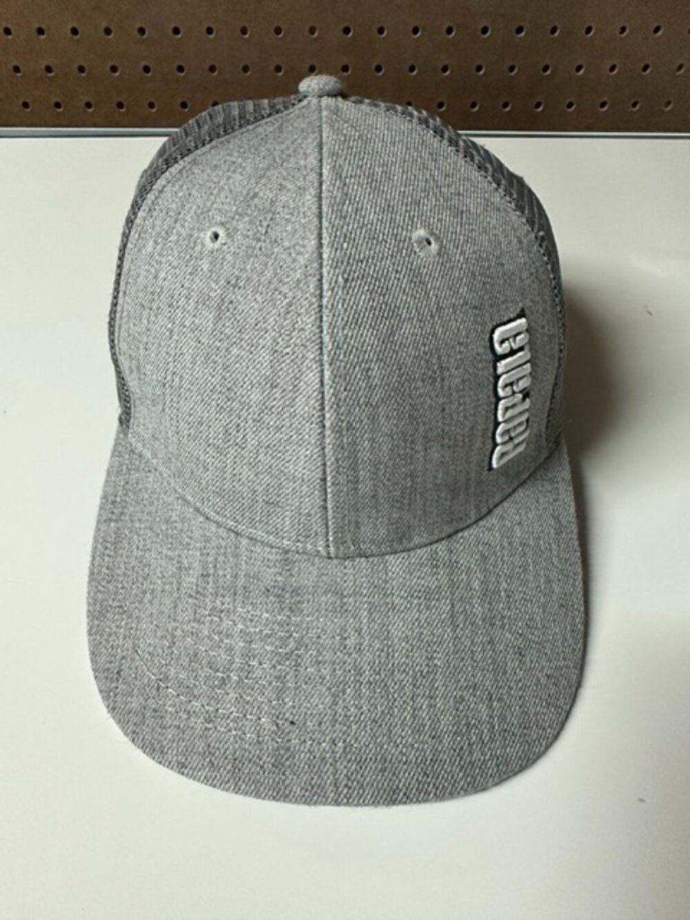 Rapala Fishing Trucker Hat Grey Black Mesh Snapback Cap